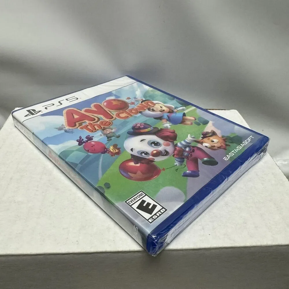Ayo The Clown PS5 Video Game Sony PlayStation 5 New Sealed E Eastasiasoft LRG